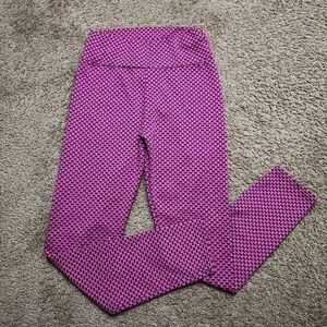 Women's Scrunch Butt Bubble Pink Black Leggings  #4